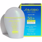 Shiseido Sports BB Quick Dry Αδιάβροχη Αντηλιακή Κρέμα Προσώπου SPF50 με Χρώμα Dark 30ml - 2