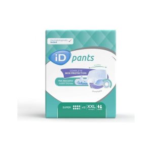 Κιβώτιο 4× iD Super Πάνες Βρακάκι Ακράτειας XXXLarge 12τμχ (48 τεμ.)