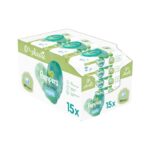 Pampers Harmonie Aqua Μωρομάντηλα με 99% Νερό, χωρίς Άρωμα, Οινόπνευμα & Parabens 15x48 (720τμχ)      KIB(1X12X60 EBO) - 0