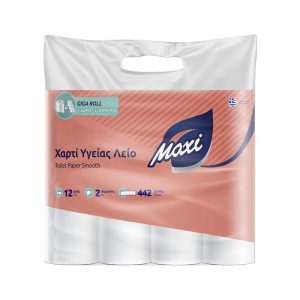 Maxi Χαρτί Υγείας 12 Ρολά (170gr/Ρολό)