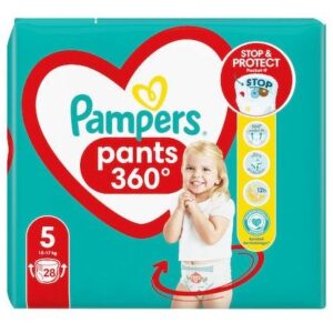 Pampers Pants No.5 (11-17kg) Πάνες Βρακάκι, 28τεμ