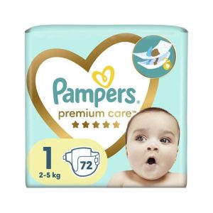 Pampers Πάνες με Αυτοκόλλητο Premium Care No. 1 για 2-5kg 72τμχ