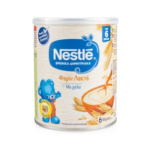 Nestle Βρεφική Κρέμα Φαρίν Λακτέ 6m+ 300g