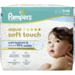 Pampers Μωρομάντηλα Aqua Soft Touch 3X48 (144τμχ) - 0