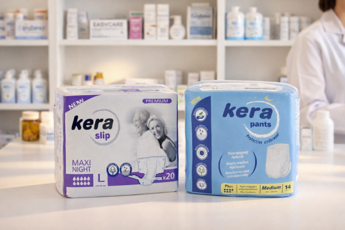 KERA: Η ελληνική μάρκα ακράτειας που αλλάζει τα δεδομένα