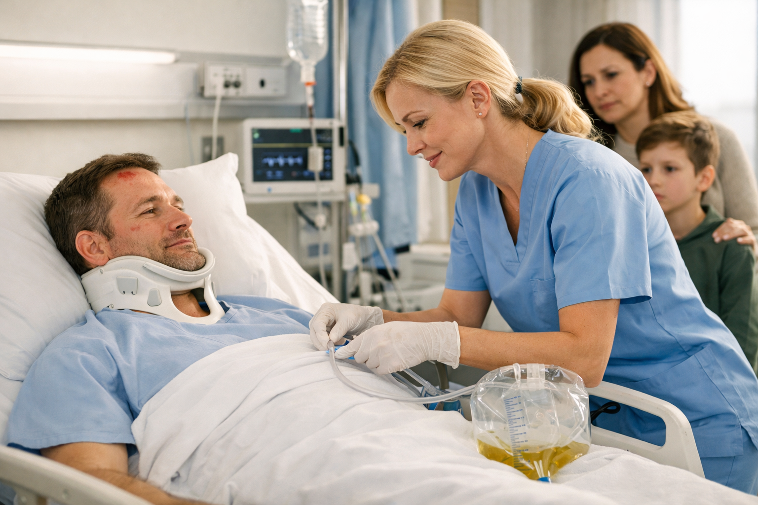 Σωλήνωση ακράτειας σε τροχαίο ατύχημα: Τι πρέπει να ξέρετε