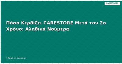 Πόσο Κερδίζει CARESTORE Μετά τον 2ο Χρόνο: Αληθινά Νούμερα