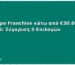 Καλύτερο Franchise κάτω από €30.000 το 2026: Σύγκριση 5 Επιλογών