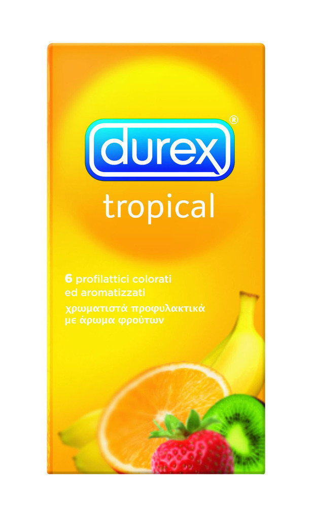 Durex Tropical Mix Προφυλακτικά 6τμχ Durex Tropical Mix Προφυλακτικά 6τμχ