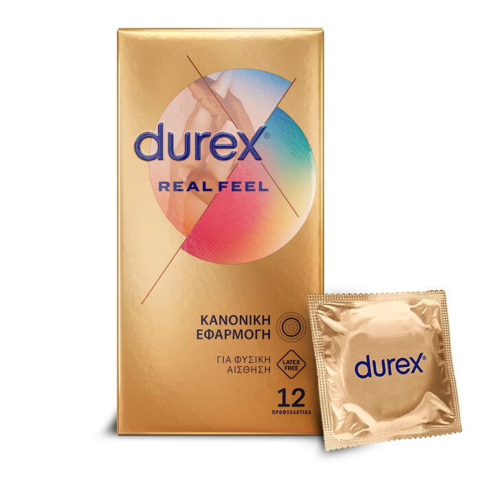 Durex Real Feel Προφυλακτικά 6τμχ