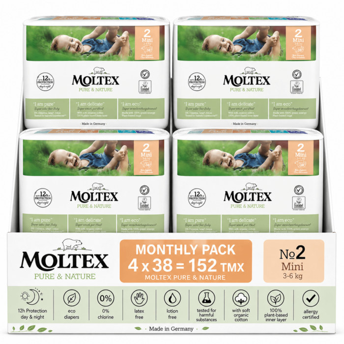 34471539-6099-4862-8027-d2903cba0056-2 Moltex pure & nature mini no2 3-6kg Monthly Pack 152 τεμαχίων (4×38)