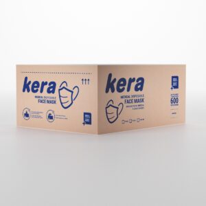 Μάσκες προσώπου kera medical μιας χρήσης 600 ΤΜΧ 3ply- Type II, ≥98% BFE medical devices  – ΙΑΤΡΙΚΗ ΤΡΙΦΥΛΛΗ