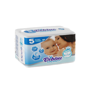 Κιβώτιο 5× Bebino παιδικες πανες junior no5 11-25 kg 26 τμχ (130 τεμ.)