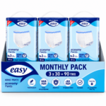 Πανα βρακακι Easy pants Plus Large Monthly Pack 90 τεμαχιων (3×30) - 0