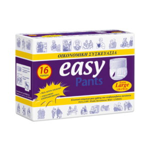 Πανα βρακακι easypants Plus XLarge 16 τεμαχιων