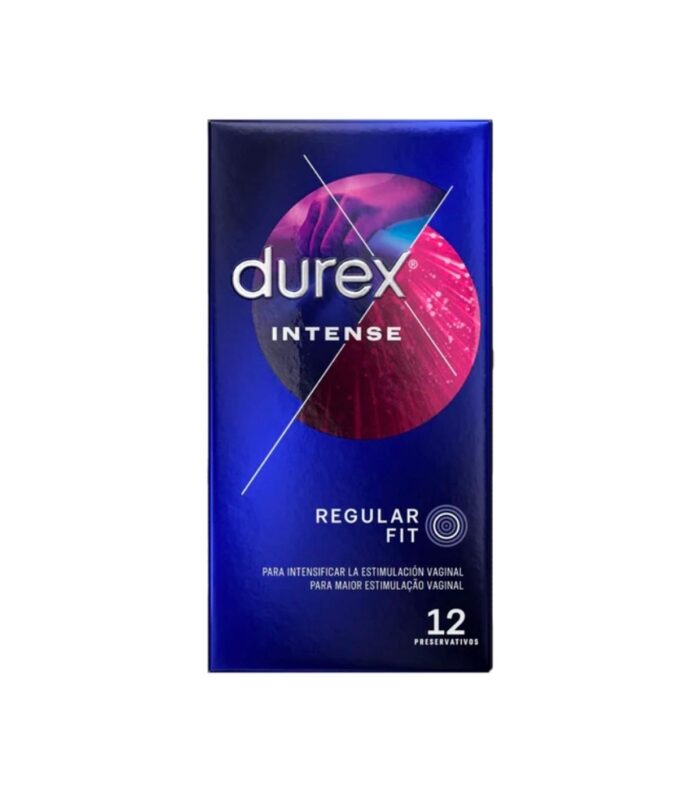 Durex Προφυλακτικά Intense Orgasmic με Ραβδώσεις 12τμχ - 1