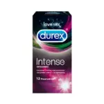 Durex Προφυλακτικά Intense Orgasmic με Ραβδώσεις 12τμχ - 0