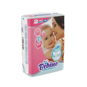 Κιβώτιο 5× Bebino παιδικες πανες mini no2 3-6 kg 38 τμχ (190 τεμ.)