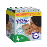 Bebino economy Pack παιδικες πανες maxi no4 7-18 kg 114 τμχ - 0