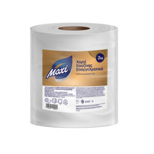 Κιβώτιο 3× MAXI Χαρτί Κουζίνας Επαγγελματικό 2kg (3 ρολά)
