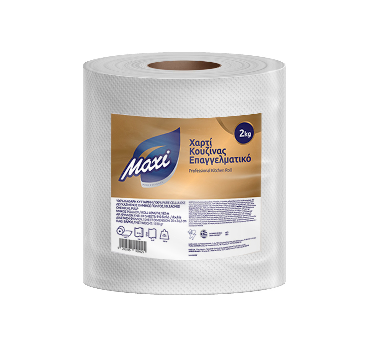 MAXI Χαρτί Κουζίνας Επαγγελματικό 2kg