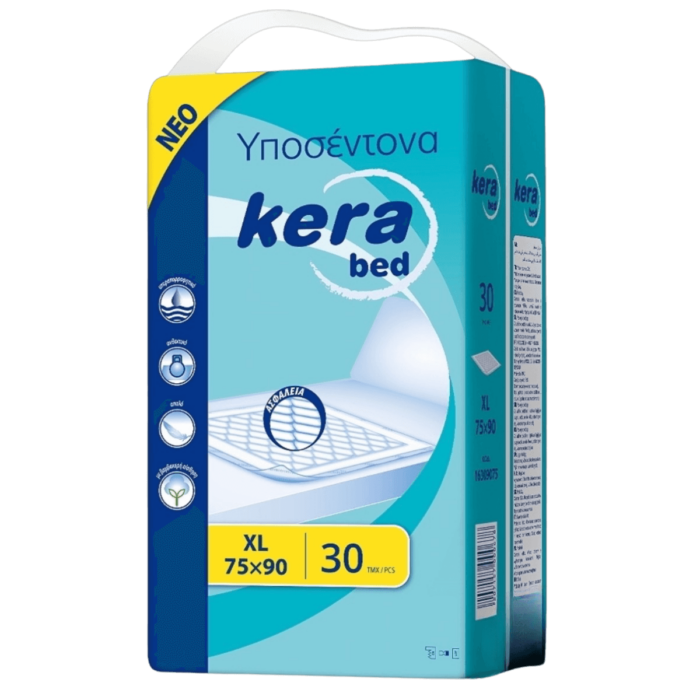 Kera bed υποσέντονα XL 75×90 monthly pack 120τμχ  (4×30) - 3