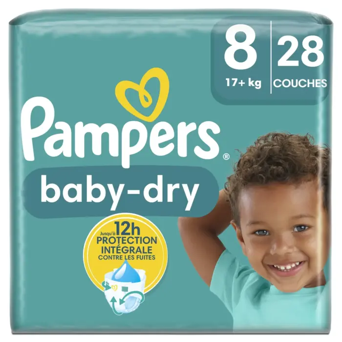 Pampers πανα Baby Dry 8 Small Pack 28 Pieces 17+ Kg