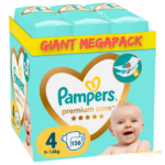 Pampers Premium Care Giant Megapack Νο4 (9-14kg) 156τμχ - 0