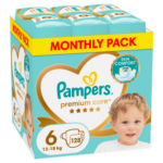 Πάνες Pampers Premium Care Monthly Pack Νο6 (13-18kg) 128τεμ -Συνδρομητικό πακετο - 0