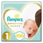 Pampers Πανες Premium Care MegaPack no1 (2-5kg) 100 τμχ - 0