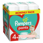 Πάνες Pampers Pants Monthly Pack Νο4+ (9-15kg) 140τεμ - 0