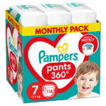 Πάνες Pampers Pants Monthly Pack Νο7 (17+kg) 114τμχ – Συνδρομητικό πακέτο - 0
