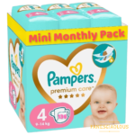Pampers Premium Care no4 9-14kg MiniMonthly 136τμχ - 0
