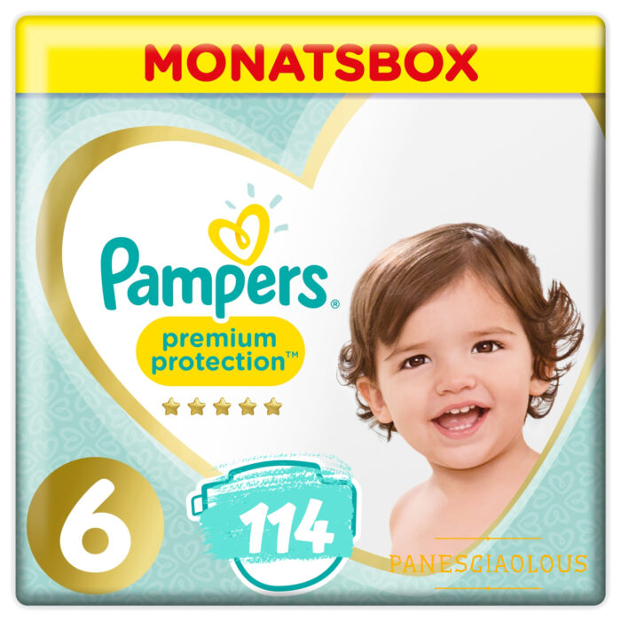 Pampers Πανες Premium Care Monthly Pack (114τεμ) Νo6 (13+kg) - 1