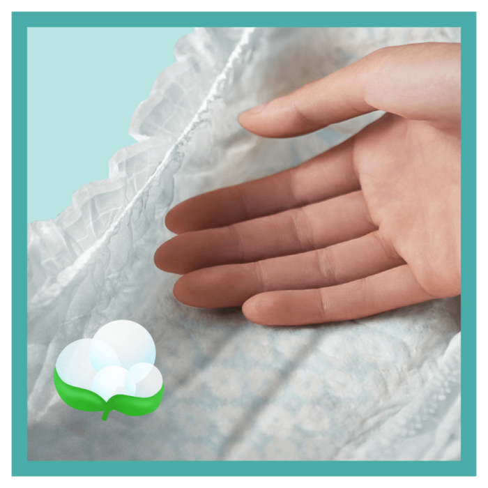 Πανες Pampers Active Baby Monthly Pack Νο3 (6-10kg) 208τεμ - 4