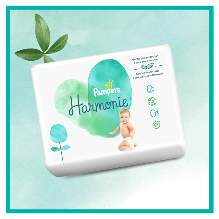 Πάνες Pampers Harmonie Mega Monthly Pack Νο4 (9-14kg) 228τμχ - 1
