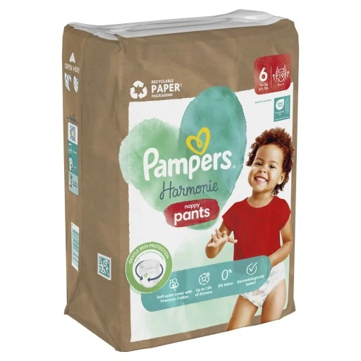 Pampers Harmonie pants jumbo pack no6 15+kg 19 τμχ