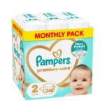 Πάνες Pampers Premium Care Monthly Pack Νο2 (4-8kg) 246τεμ - 0