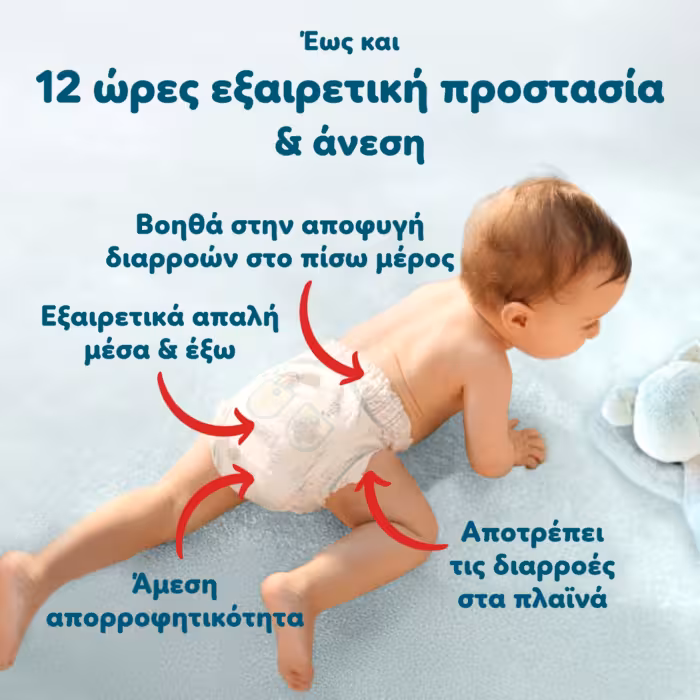 Pampers premium care pants no6 monthly pack 13-19kg 96 τμχ - 4