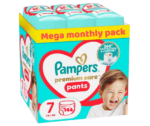 Pampers Premium Care Pants Mega Monthly Pack no7 (17+kg) 144 Πάνες – Βρακακι - 0