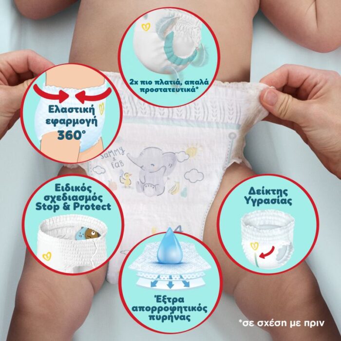 Πάνες Pampers Pants Monthly Pack Νο4 (9-15kg) 176τεμ – Συνδρομητικό πακέτο - 4