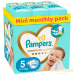 Pampers Premium Care no5 11-16kg MiniMonthly 116τμχ - 0