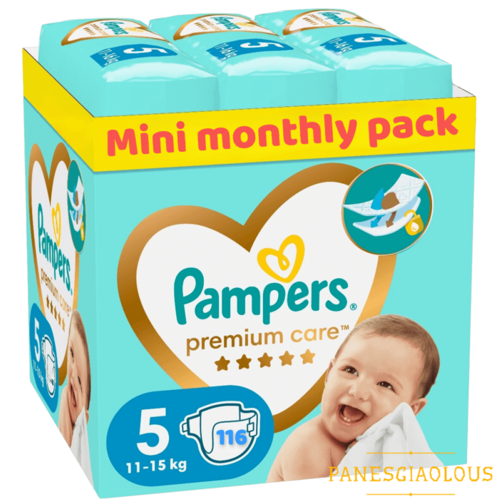 Pampers Premium Care no5 11-16kg MiniMonthly 116τμχ