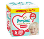 Pampers Premium Care Pants πανα βρακακι Monthly Pack No5 11-17kg 108 τμχ - 0
