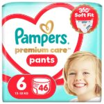 Pampers Πάνες Βρακάκι Premium Care No6 13-18kg 46τμχ - 0