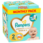 Pampers Premium Care Mega Monthly Pack no2 4-8 kg 360 τμχ - 0