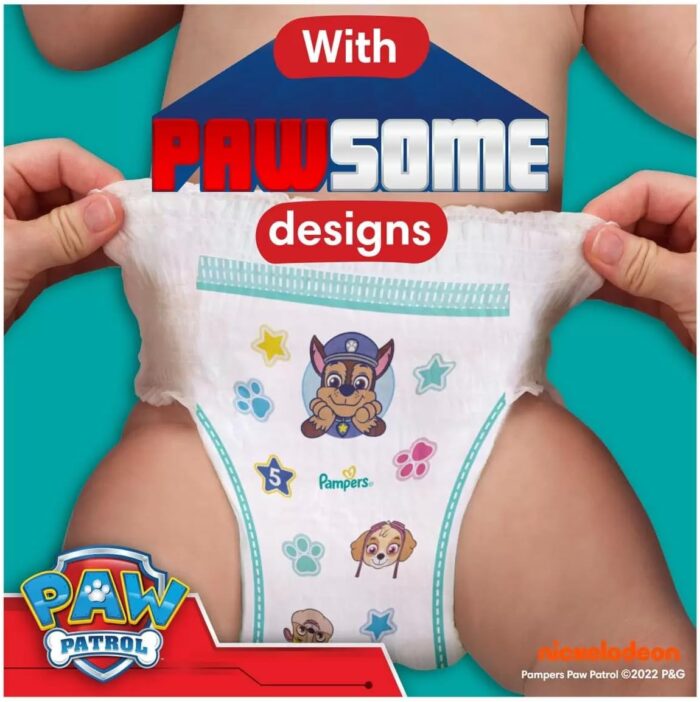 Pampers Baby-Dry πανα βρακακι Paw Patrol Edition Monthly Pack Νο4 9kg-15kg 180τμχ - 1