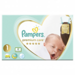 Pampers Πανες Premium Care MegaPack no1 (2-5kg) 100 τμχ - 1