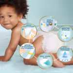 Pampers Premium Care Mega Monthly Pack+ Νο4 (9-14kg) 272τεμ - 7