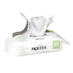 Moltex pure & nature 100% φυτικά μωρομάντηλα 99% νερο – 60 τμχ - 1